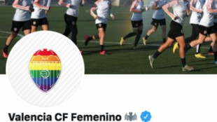 Críticas al Valencia por llevar la bandera LGTBI en todas sus cuentas de Twitter menos en la árabe