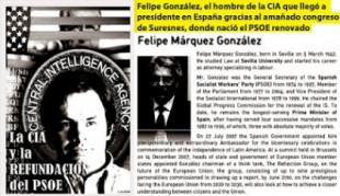 Felipe González, el PSOE y la CIA