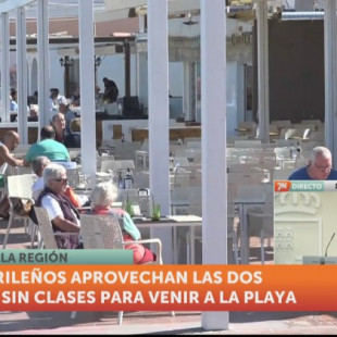 Preocupación por la llegada de madrileños a las playas de la Región de Murcia