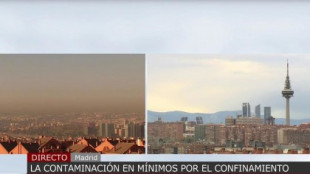 Histórico: desaparece la boina de contaminación de Madrid