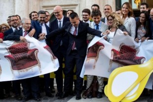 Tijeretazo en Italia: se eliminan 230 diputados y 115 senadores