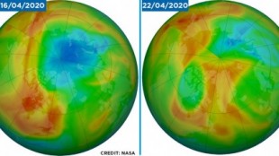 Se cierra el mayor agujero de ozono jamás detectado en el Ártico