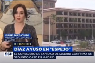 Díaz Ayuso acusa al Gobierno de minimizar la pandemia por una frase que ella misma dijo en febrero