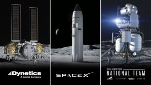 Las empresas finalistas para construir el módulo lunar del programa Artemisa de la NASA