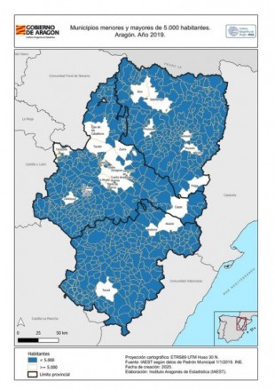 La despoblación hace que solo 24 de los 731 municipios de Aragón tengan restricciones de paseo
