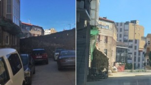 Denuncian que el Ayuntamiento de Santander ha destruido una muralla de 1835, resto de la I Guerra Carlista
