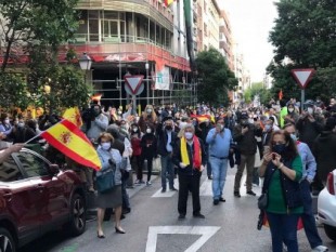 Una médica sobre la manifestación en el barrio de Salamanca: "Sois escoria humana"