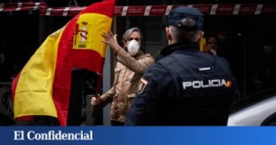 Mucha policía, poca restricción: la revuelta en el barrio de Salamanca crece sin control