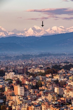 Cuando el aire está limpio. Fotografías del Valle de Katmandú sin contaminación por la cuarentena del coronavirus.(ENG)