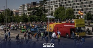 La caravana de Vox contra el Gobierno en Madrid ha incumplido las medidas de seguridad del estado de alarma