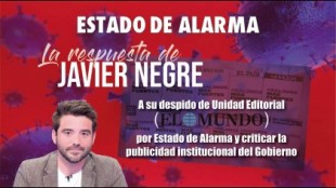 El Ayuntamiento de Boadilla de Monte del PP financia a Javier Negre con publicidad para su canal