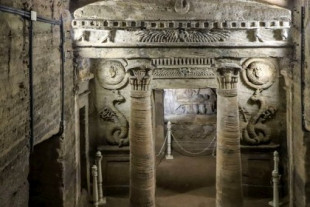 Las impresionantes catacumbas de Kom el-Shoqafa, donde se enterraron los caballos de Caracalla