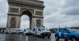 Policías franceses se manifiestan contra la política de «tolerancia cero» con la brutalidad policial
