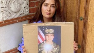 Salma Hayek se compromete a publicar una foto de Vanessa Guillén hasta que aparezca