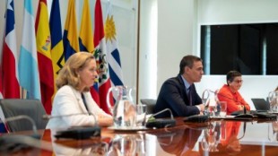 Sánchez reconoce el "horizonte sombrío" de las previsiones económicas del FMI