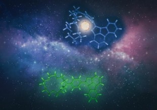 Una molécula fluorescente para explicar la asimetría materia-antimateria en el universo