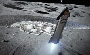 La luna como plataforma de lanzamiento de cohetes