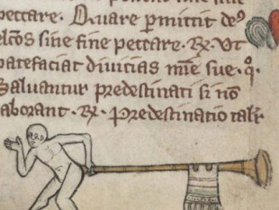La extraña costumbre medieval de soplar la trompeta con el culo