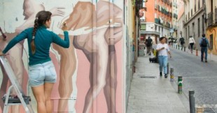 El 'street art' vuelve a conquistar el barrio de Lavapiés