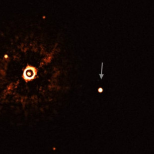 Captan la primera imagen de un sistema con varios planetas alrededor de una estrella de tipo solar