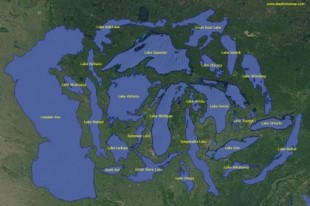 Los 25 mayores lagos del mundo, frente a frente