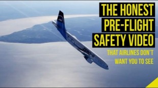 El vídeo de seguridad aérea honesto que deberían poner antes de cada vuelo
