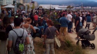 Desalojadas cientos de personas en un concierto en Cangas (Pontevedra)