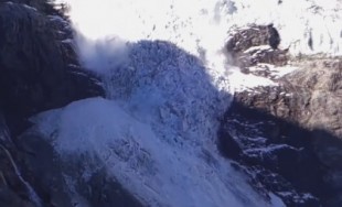 Vídeo del espectacular colapso del glaciar Tourtemagne en los Alpes suizos
