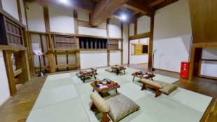Paseo virtual en 360º por el Castillo de Ōzu