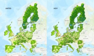 Europa es hoy más verde que hace 100 años