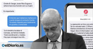 Los cuatro mensajes que implican a Jorge Fernández Díaz en el espionaje a Bárcenas