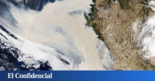 El humo de los incendios de EEUU cruza hacia la península y llega a Baleares