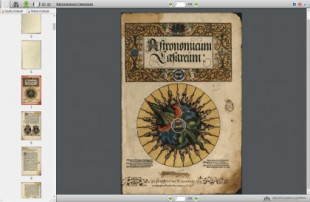 Astronomicum Caesareum, consulta y descarga el libro impreso más espectacular del siglo XVI a través de la BDH