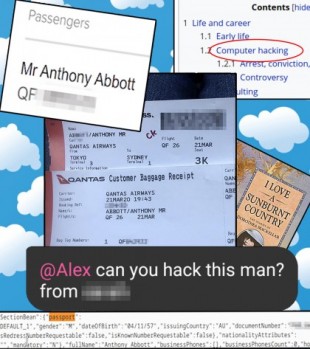 Cuando navegas por Instagram y encuentras el número de pasaporte del ex primer ministro australiano [ENG]