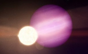 El primer planeta localizado alrededor de una enana blanca y que es más grande que ella