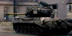 El duelo de tanques  de la SGM en imágenes coloreadas por inteligencia artificial