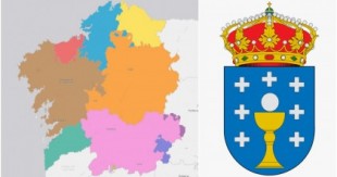 Así era la antigua Galicia de las cinco y siete provincias