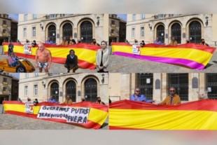 Cachondeo con la concentración en Palencia de ocho personas en apoyo a Felipe VI: "Los Inhumanos eran más"