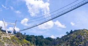 Cuenta atrás para la apertura del puente colgante peatonal más largo del mundo en Portugal