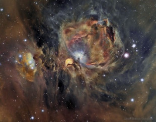 Nebulosa de Orión en oxígeno, hidrógeno y azufre: APOD de 4 /10/20