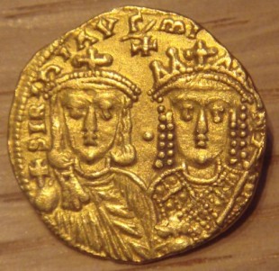 Irene Sarantapechaina, emperatriz del Imperio Bizantino