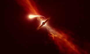 Registrada la más cercana ‘espaguetificación’ de una estrella devorada por un agujero negro