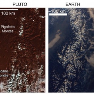 Las montañas de Plutón están cubiertas de nieve, pero no por las mismas razones que en la Tierra (ENG)