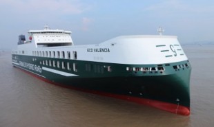 “Eco Valencia”, el buque rolón ecológico mayor del mundo