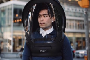 BioVYZR: esta escafandra de aire personal es una completa protección con filtros KN95, anti empañamiento y guantes rever