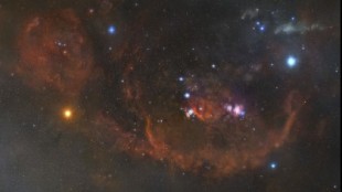 Para conseguir esta imagen de la constelación de Orión hicieron falta 5 años