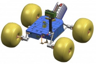 Un rover nuclear de ruedas inflables para estudiar Titán