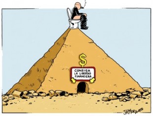 El legado de Ponzi, la estafa piramidal