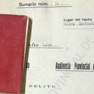 Aparece en Castilla-La Mancha esta agenda de 1943 de uno de los implicados en la «matanza de Atocha»