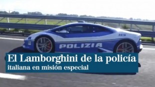 La policía italiana saca su Lamborghini Huracán para una misión especial
